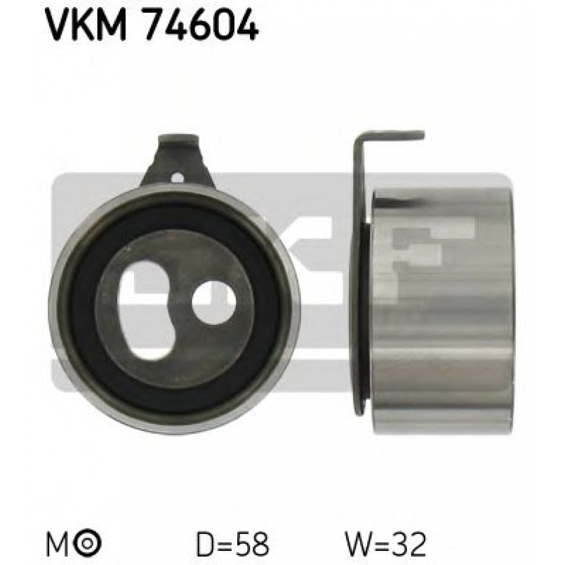 VKM 74604 SKF Ролик модуля натягувача ременя